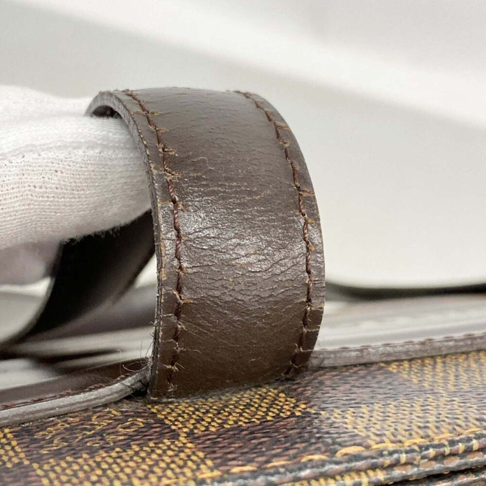 LOUIS VUITTON Authentic Brown Damier Shoulder Bag - Picture 8 of 11